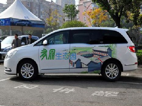 政和户外车贴喷绘如何保持效果?